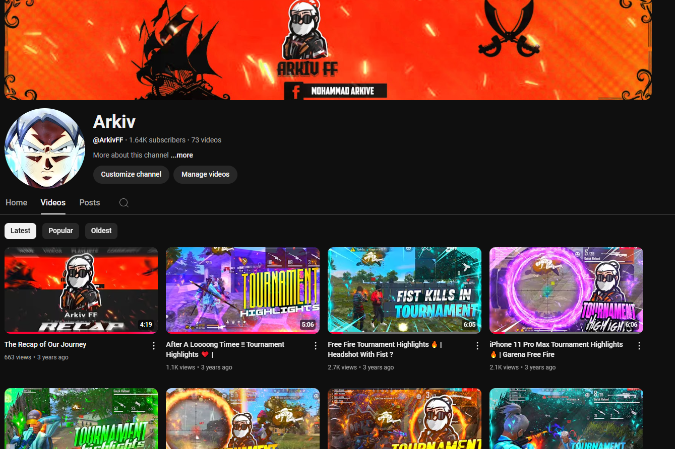 Your YouTube Channel